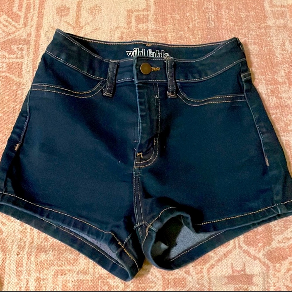 WILD FABLE High Rise Jean Shorts- Size 0